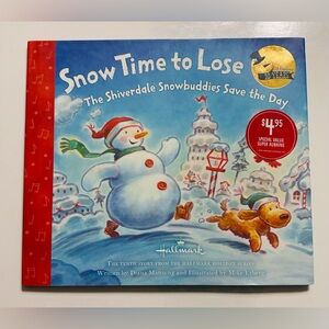 4/$20 Hallmark Snow Time to Lose Holiday Book